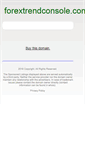 Mobile Screenshot of forextrendconsole.com