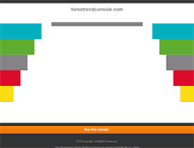 Tablet Screenshot of forextrendconsole.com